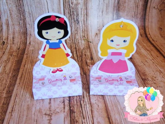 Porta Chocolate Duplo Princesas