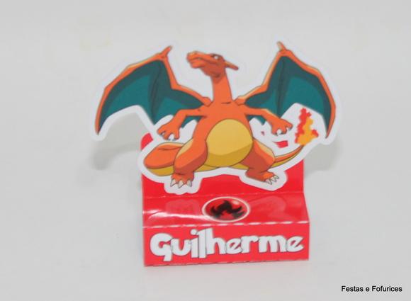 Porta Chocolate Duplo Pokemon