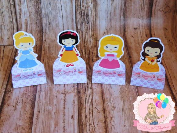 Porta Chocolate Duplo Princesas