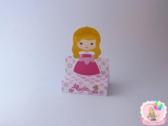 Porta Chocolate Duplo Princesas