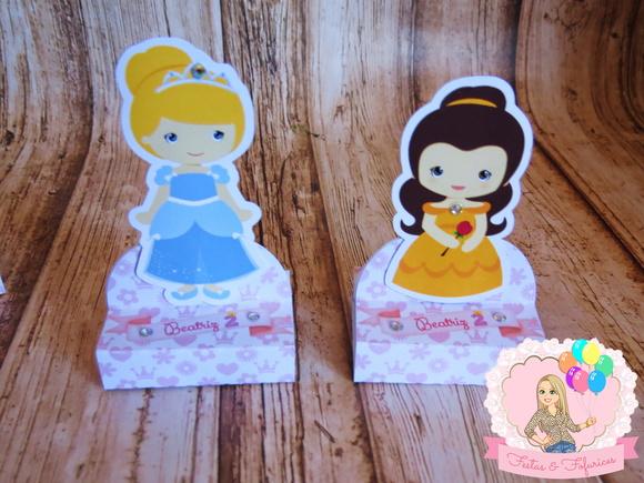 Porta Chocolate Duplo Princesas
