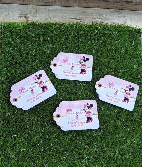 Tag de Agradecimento Minnie