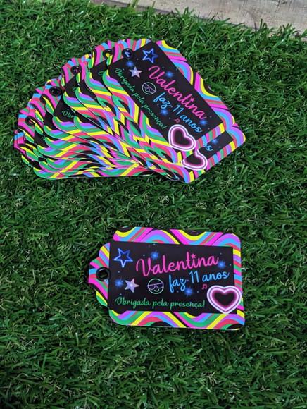 Tag Festa Neon