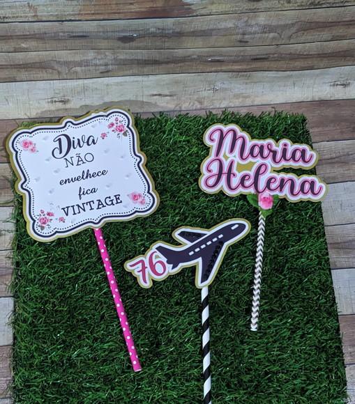 Topo de Bolo Diva