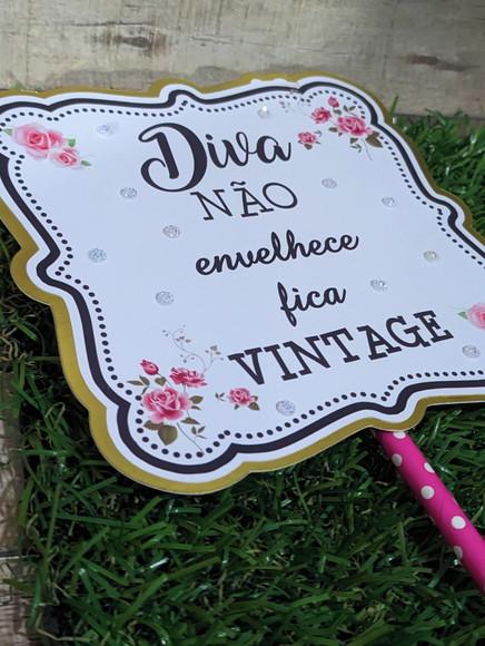 Topo de Bolo Diva
