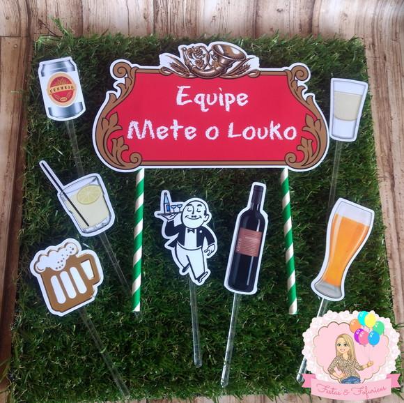 Topo de Bolo Festa Boteco