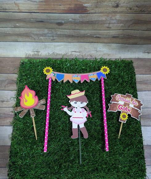 Topo de Bolo Festa Junina