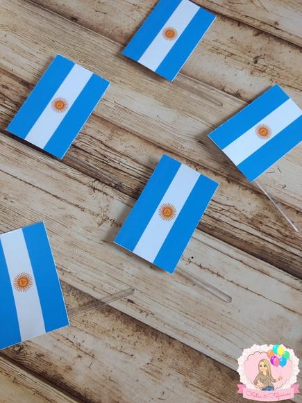 Topper Bandeira Argentina