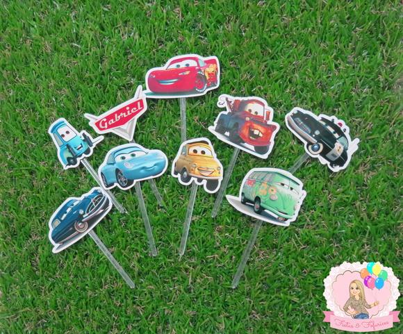 Toppers Mcqueen Carros