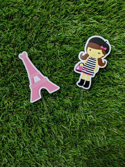 Toppers para Docinho Festa Paris