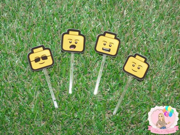 Toppers para Docinho Lego
