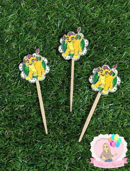 Toppers para Docinho Rei Leão