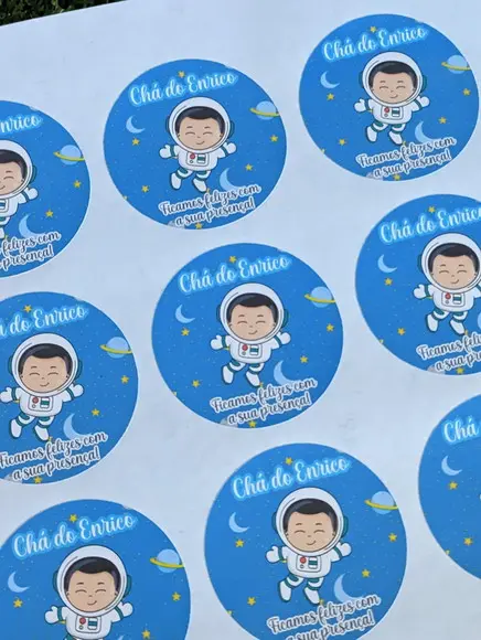 Adesivo Menino Astronauta