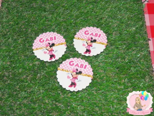 Adesivo Minnie Rosa