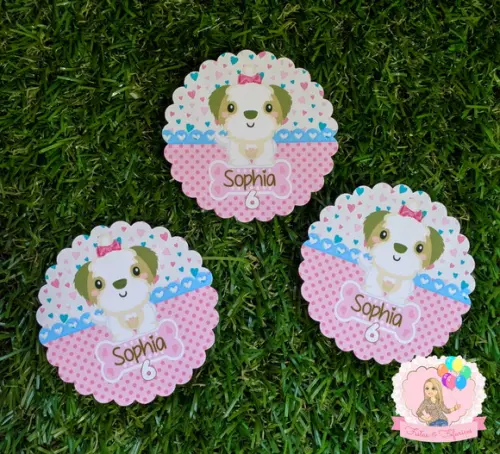 Adesivo Personalizado Cachorrinho