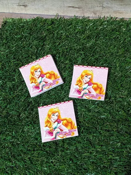 Adesivo Personalizado Princesas