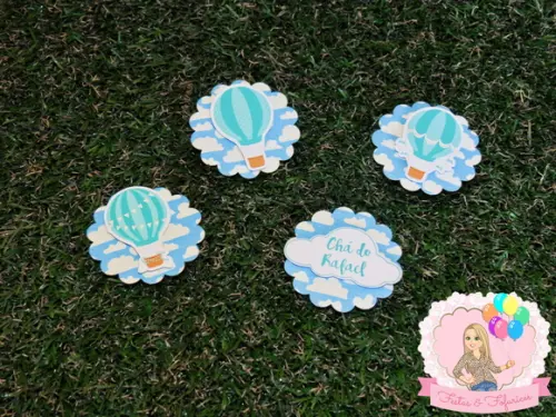 Adesivo Redondo Balãozinho