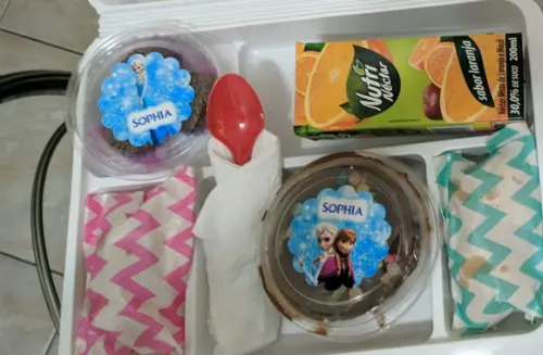 Adesivo Redondo Frozen