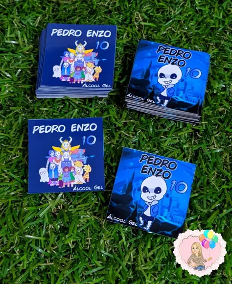 Adesivos Undertale