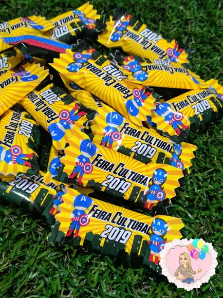 Bala Personalizada Capitão América
