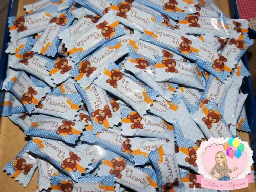 Bala Personalizada Chá de Bebê