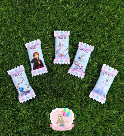 Bala Personalizada Frozen