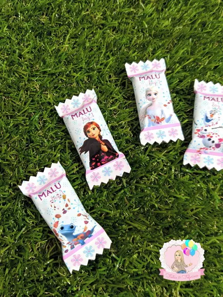 Bala Personalizada Frozen