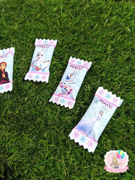 Bala Personalizada Frozen