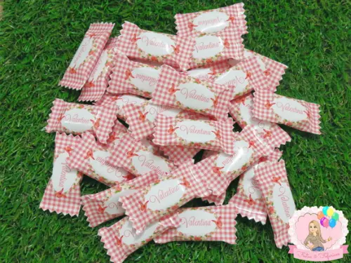 Bala Personalizada Jardim Borboletas