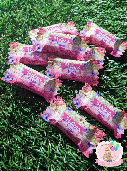 Bala Personalizada Jardim