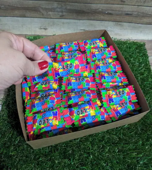 Bala Personalizada Lego