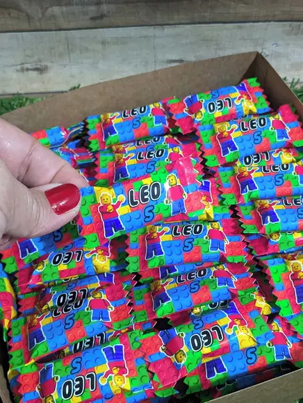 Bala Personalizada Lego