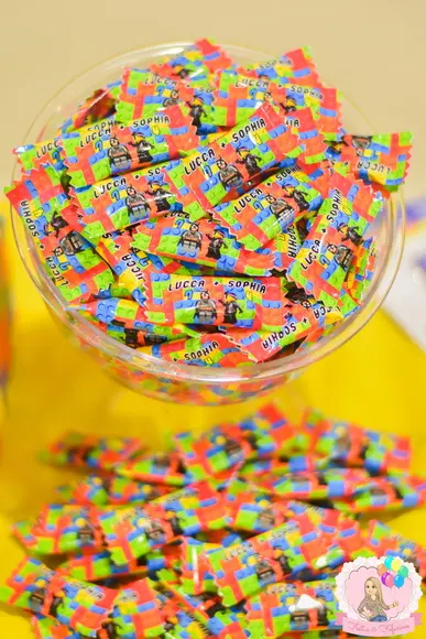 Bala Personalizada Lego