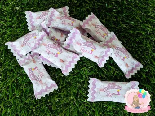 Bala Personalizada Reinado Princesa