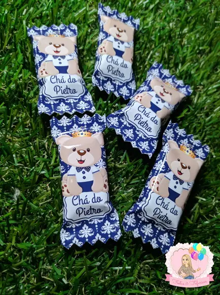 Bala Personalizada Ursinho Príncipe