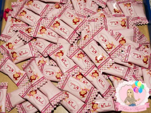 Balas Personalizada Moranguinho