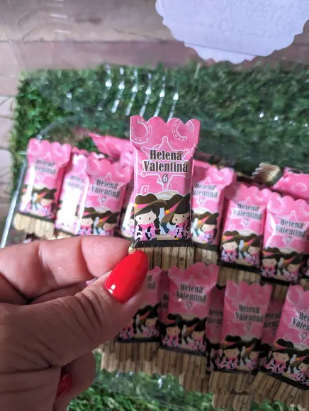 Balinhas Personalizadas Cowgirl
