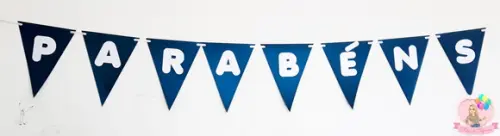 Bandeirolas Festa Nome