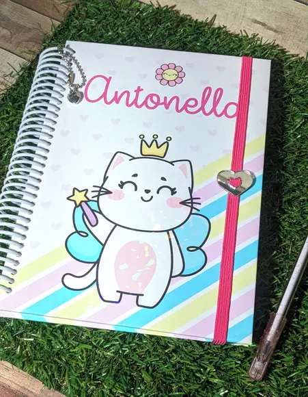 Caderno Colorir Personalizado Menina