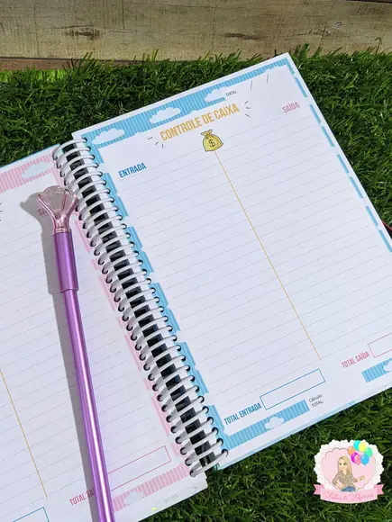 Caderno Controle Financeiro