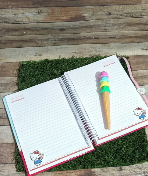 Caderno Personalizado Hello Kitty