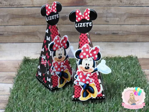Caixa Pirâmide Minnie
