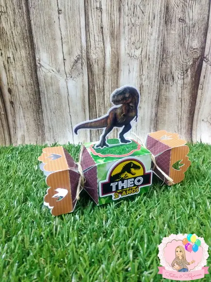 Caixinha Bala Dinossauro