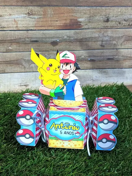 Caixinha Bala Pokemon