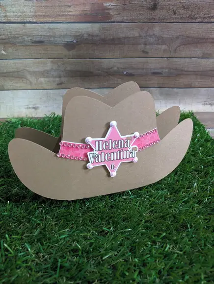 Caixinha Chapeu Cowgirl