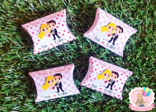 Caixinha de Chiclete Personalizada