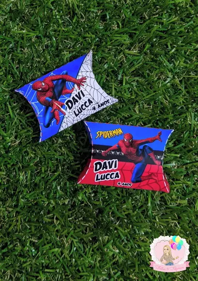 Caixinha de Chiclete Homem Aranha