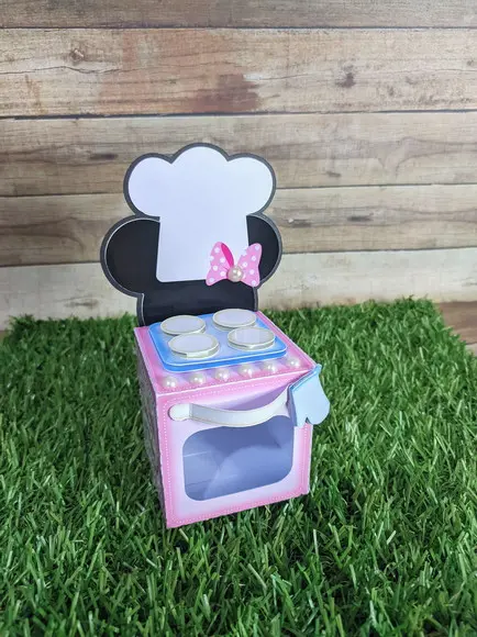 Caixinha Fogão Minnie Confeiteira