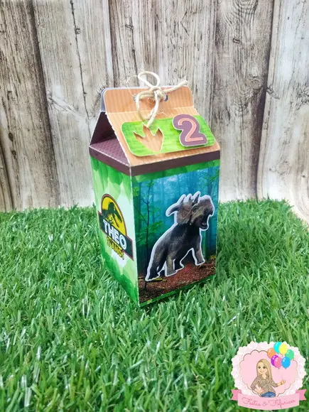 Caixinha Milk Dinossauro