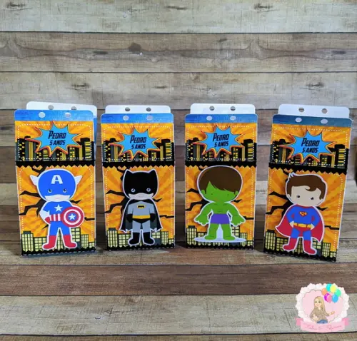 Caixinha Milk Heróis Vingadores
